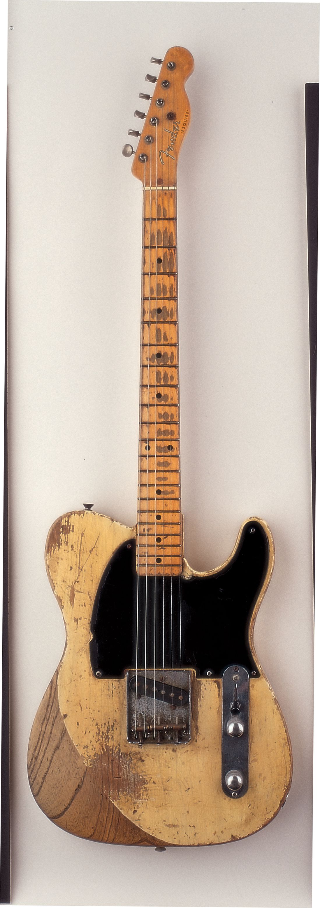 Jeff Beck's Fender Esquire, called "The Ugliest Guitar." He used it while playing with The Yardbirds on songs such as "Heart Full Of Soul" and "Shape Of Things."